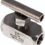 Nadel-Absperrventil, Edelstahl, G 3/8", PN 400
