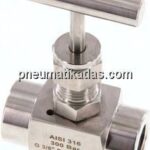 Nadel-Absperrventil, Edelstahl, G 3/8", PN 300 (ECO)