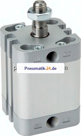 ISO 21287-Zylinder, einfachw., Kolben 20mm, Hub 5mm