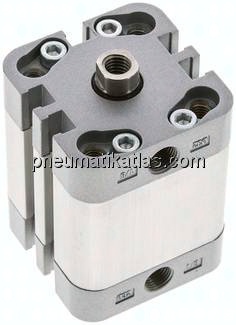 ISO 21287-Zylinder, einfachw., Kolben 32mm, Hub 20mm