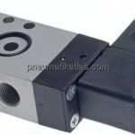 NAMUR-Magnetventil, 5/2-Wege Luftfederrückstellung, G 1/4", 115 V AC