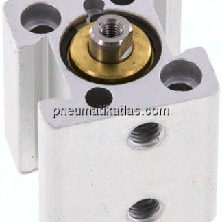 Kurzhubzylinder, doppeltwirkend, Kolben 12mm, Hub 10mm