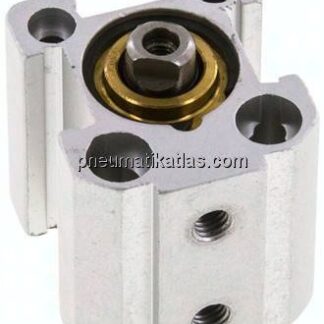 Kurzhubzylinder, doppeltwirkend, Kolben 16mm, Hub 5mm