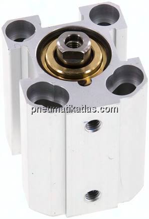 Kurzhubzylinder, doppeltwirkend, Kolben 20mm, Hub 20mm