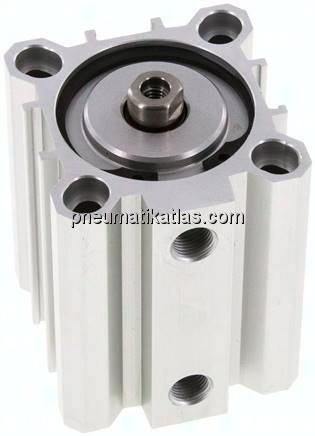 Kurzhubzylinder, doppeltwirkend, Kolben 40mm, Hub 40mm