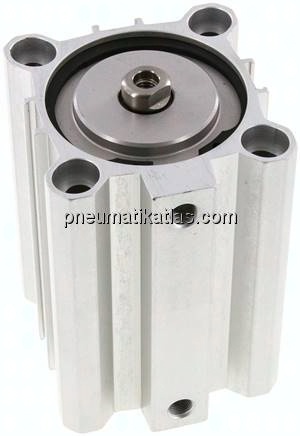 Kurzhubzylinder, doppeltwirkend, Kolben 63mm, Hub 80mm