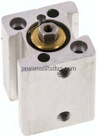 Kurzhubzylinder, doppeltwirkend, Kolben 12mm, Hub 5mm
