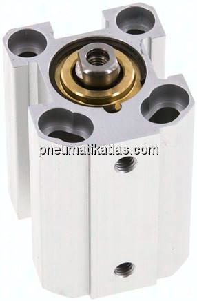 Kurzhubzylinder, doppeltwirkend, Kolben 20mm, Hub 20mm