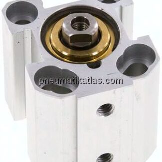 Kurzhubzylinder, doppeltwirkend, Kolben 20mm, Hub 5mm