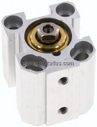 Kurzhubzylinder, doppeltwirkend, Kolben 20mm, Hub 5mm