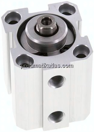 Kurzhubzylinder, doppeltwirkend, Kolben 32mm, Hub 15mm