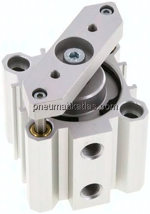 Kurzhubzylinder, verdrehgesichert, 40,Hub 10mm