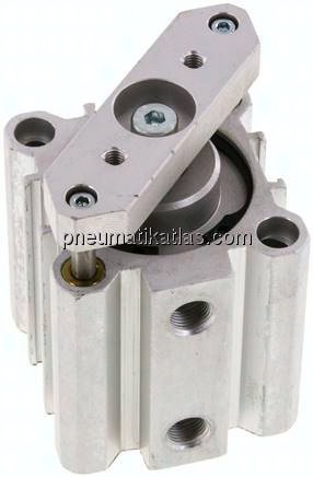 Kurzhubzylinder, verdrehgesichert, 40,Hub 20mm