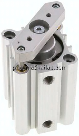 Kurzhubzylinder, verdrehgesichert, 40,Hub 40mm