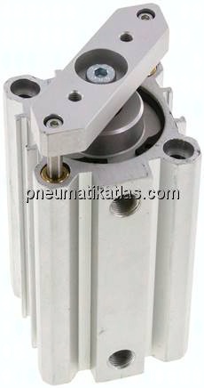 Kurzhubzylinder, verdrehgesichert, 40,Hub 60mm