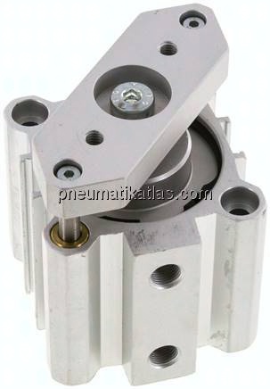 Kurzhubzylinder, verdrehgesichert, 50,Hub 20mm