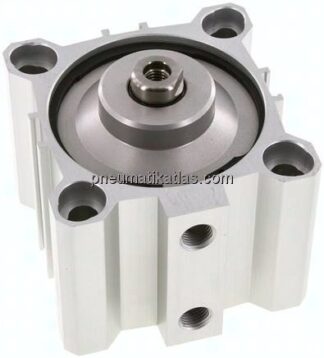 Kurzhubzylinder, doppeltwirkend, Kolben 80mm, Hub 30mm