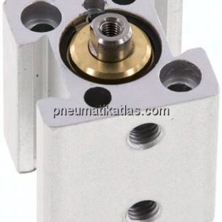 Kurzhubzylinder, einfachwirkend, Kolben 12mm, Hub 10mm