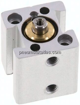 Kurzhubzylinder, einfachwirkend, Kolben 12mm, Hub 10mm
