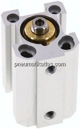 Kurzhubzylinder, einfachwirkend, Kolben 16mm, Hub 20mm