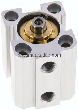 Kurzhubzylinder, einfachwirkend, Kolben 25mm, Hub 20mm