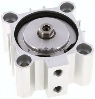 Kurzhubzylinder, einfachwirkend, Kolben 63mm, Hub 10mm