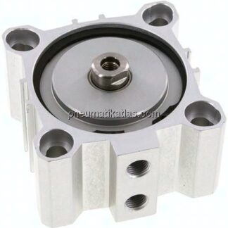 Kurzhubzylinder, einfachwirkend, Kolben 80mm, Hub 10mm