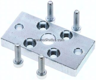 Flanschbefestigung f. Kompaktzylinder 20 mm