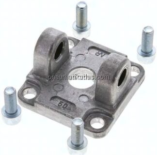 Gabelschwenkbefestigung für Kompaktzylinder 50 mm