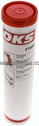 OKS 1149, Langzeit-Silikonfett mit PTFE - 400 ml Kartusche