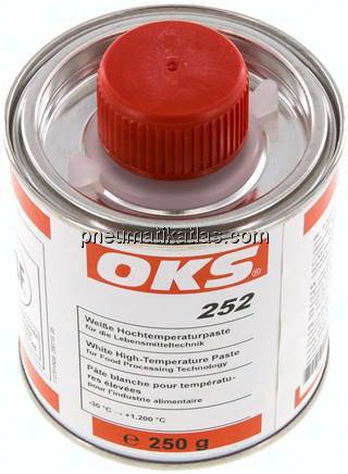 OKS 252 - Weiße Hochtemperaturpaste, 250 g Pinseldose