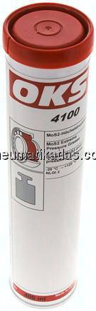 OKS 4100, MoS2-Höchstdruckfett - 400 ml Kartusche