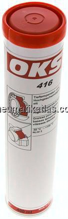 OKS 416, Tieftemp.- u. Hochgeschwind.-fett - 400 ml Kartusche