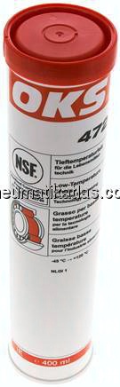 OKS 472 - Tieftemperaturfett (NSF H1), 400 ml Kartusche