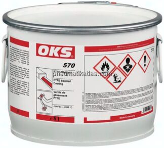 OKS 570/571 - PTFE-Gleitlack, 5 l Hobbock