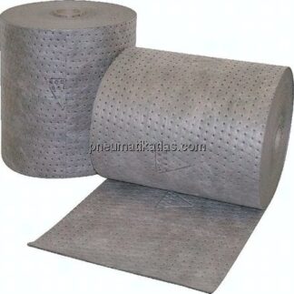 Ölbinder Universal (grau), 2 Rollen, perforiert,0,48 x 44 mtr.