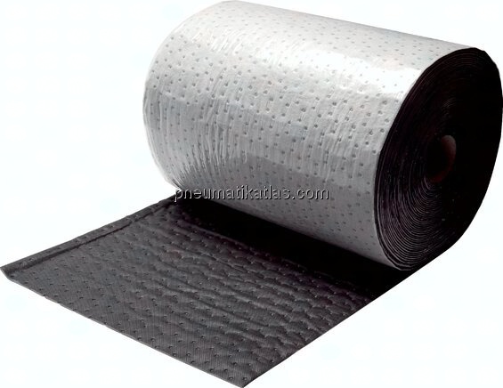 Ölbindeteppich (1 Rolle 0,80 x 30 mtr.), UNIVERSAL (grau) für universelles Binden von nicht aggressi