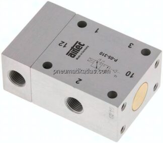 3/2-Wege Pneumatikventil, G 1/8", Luftfeder (NC), Standard