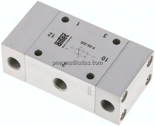 3/2-Wege Pneumatikimpulsventil, G 1/8", Standard