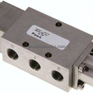 5/2-Wege Pneumatikventil, G 1/4", Federrückstellung