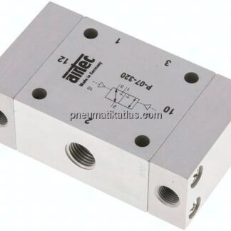 3/2-Wege Pneumatikimpulsventil, G 1/4", Standard
