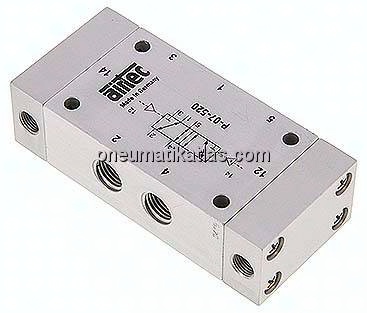 5/2-Wege Pneumatikimpulsventil, G 1/4", Standard