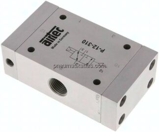 3/2-Wege Pneumatikventil, G 1/2", Luftfeder (NC), Standard