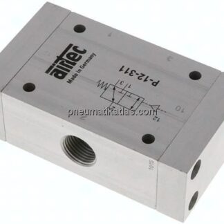 3/2-Wege Pneumatikventil, G 1/2", Feder (NC/NO), ATEX-Zulassung