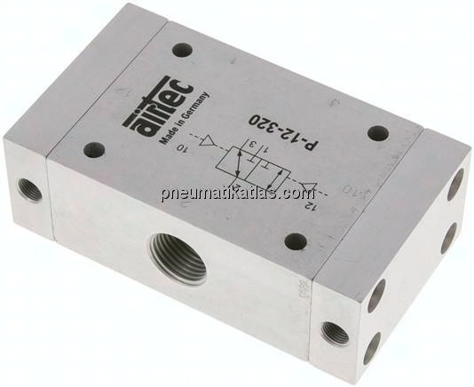 3/2-Wege Pneumatikimpulsventil, G 1/2", ATEX-Zulassung