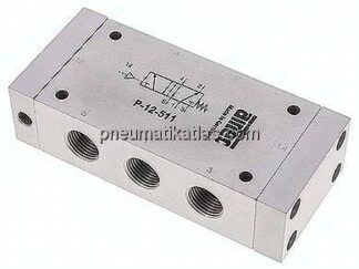 5/2-Wege Pneumatikventil G 1/2", Feder, ATEX-Zulassung