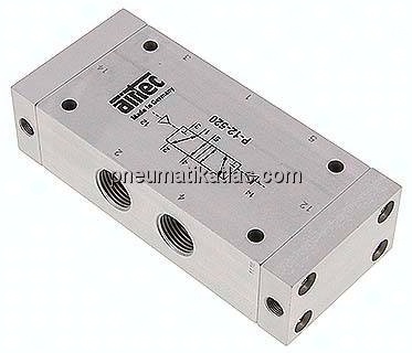 5/2-Wege Pneumatikimpulsventil, G 1/2", Standard