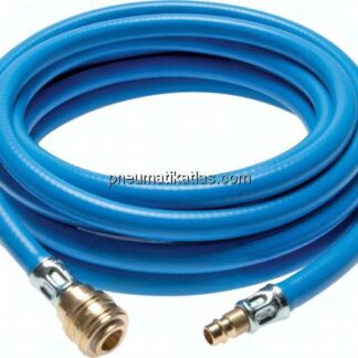 Druckluftschlauch 6,3 (1/4")x11mm (5m) Standardausführung mit Standardkupplung
