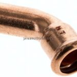 Pressfitting, 45° Bogen, 18mm i/a, Kupfer / Kupferlegierung