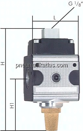 MULTIFIX 3/2-Wege Pneumatikventil, G 3/4", Multifix 4